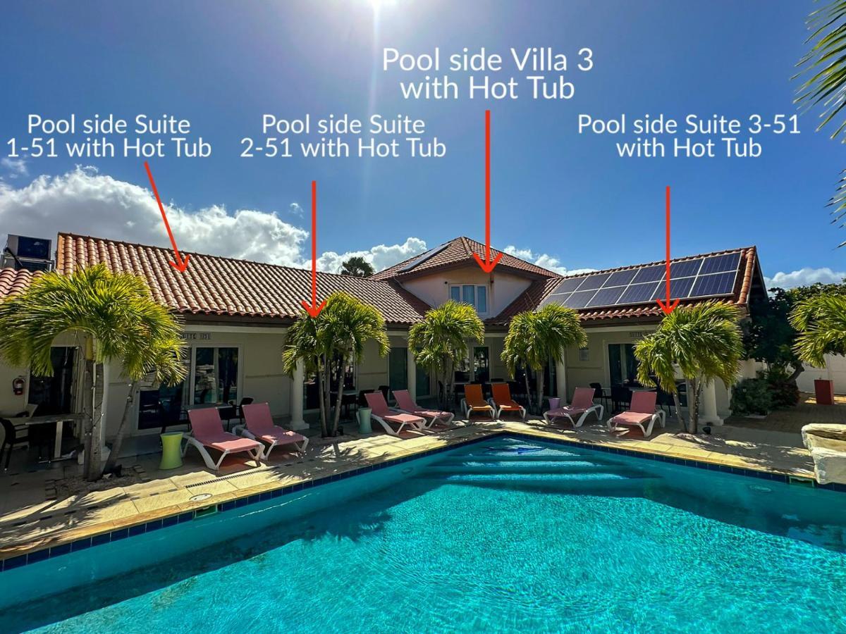 Boutique Hotel Swiss Paradise Aruba Villas And Suites Palm Beach Ngoại thất bức ảnh